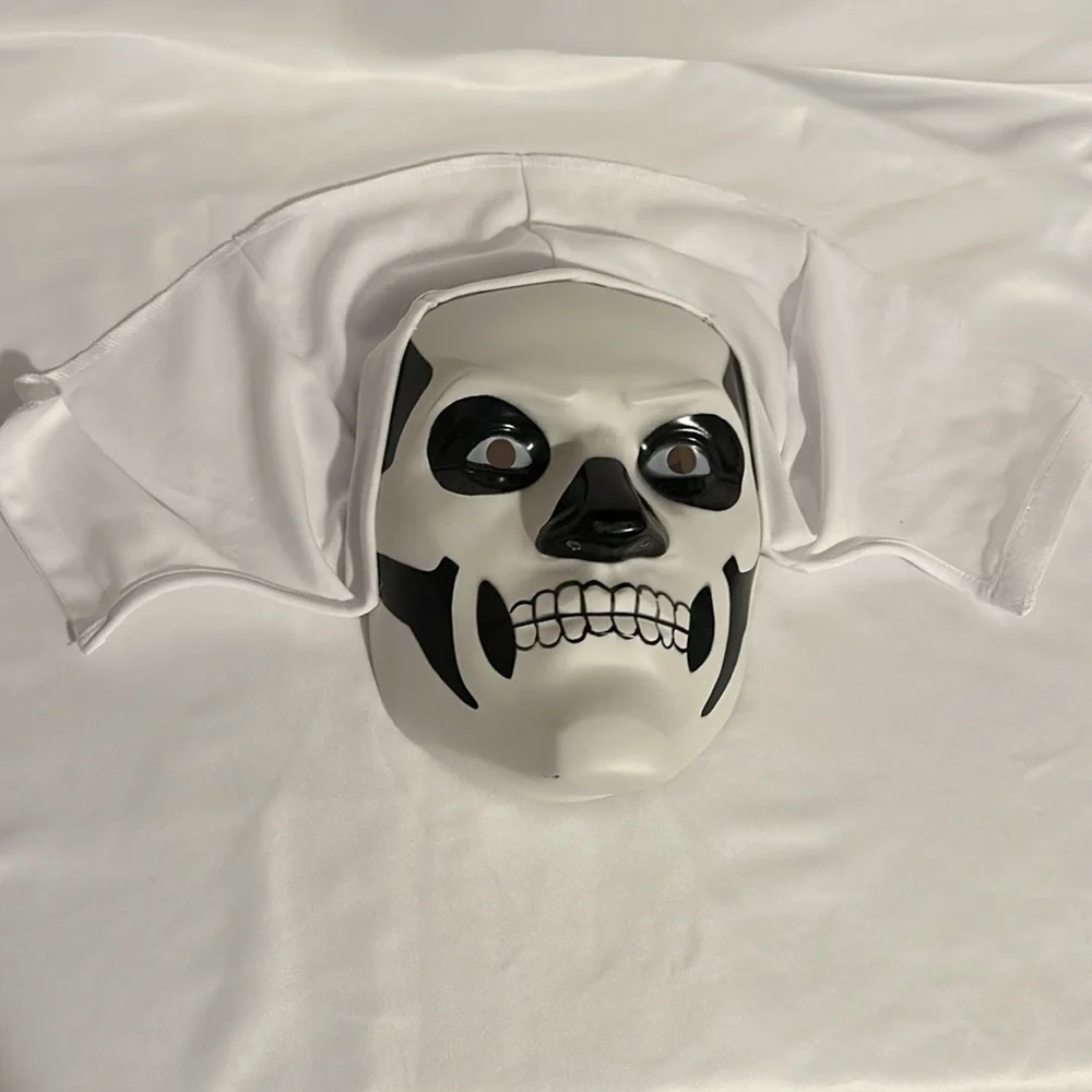 Fortnight Skull Trooper Costume Child L 12-14 - Picture 5 of 7